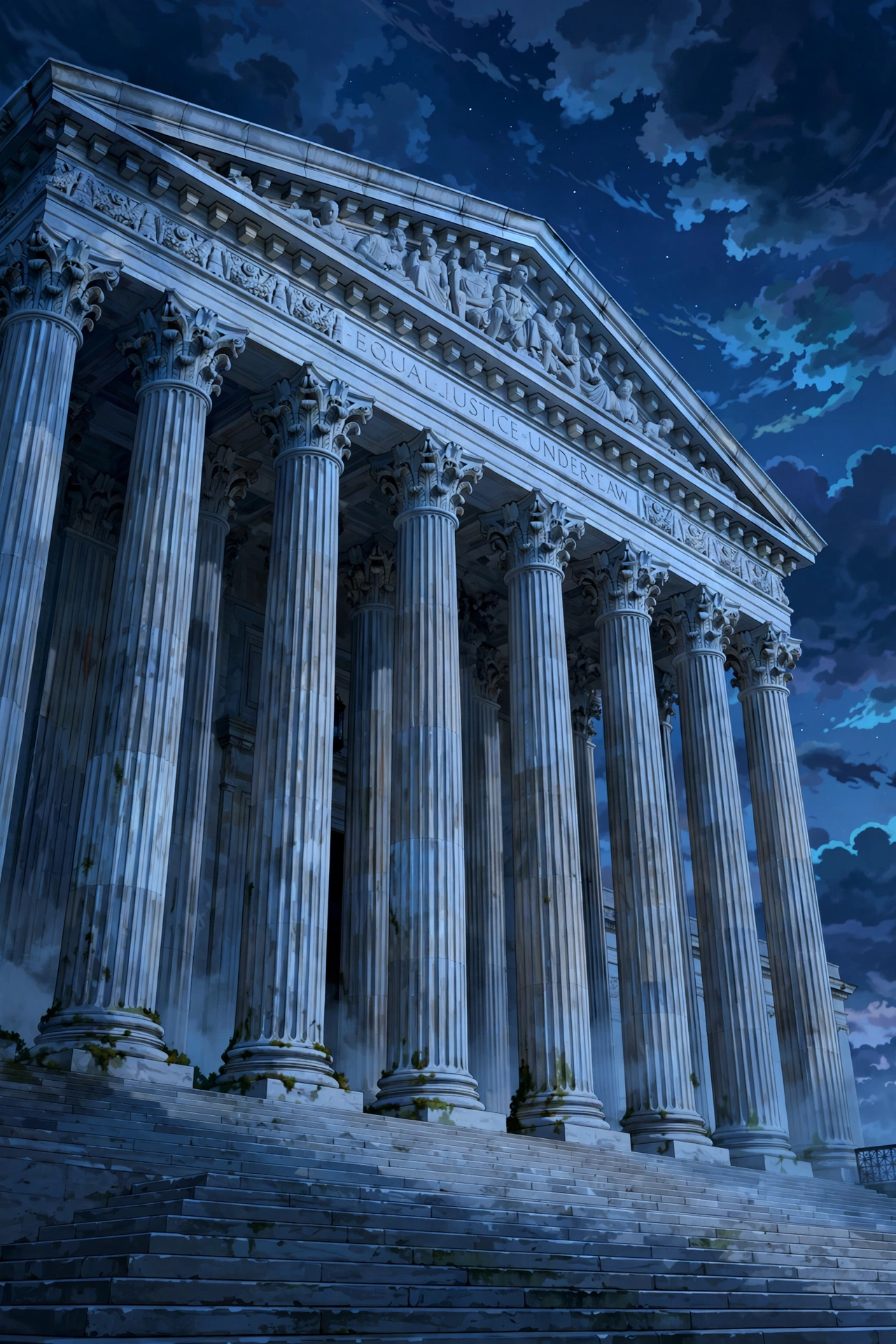 The US Supreme Court building where the Apple Epic 27 percent App Store fee case will be argued
