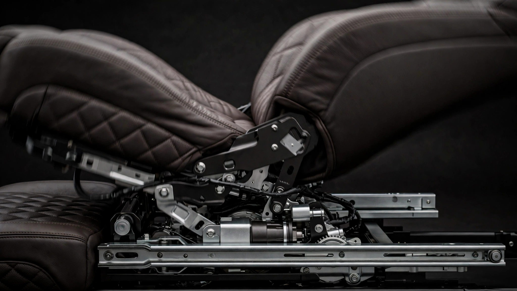 Hyundai Ioniq 9 recall — close-up of the power seat folding mechanism with faulty anti-pinch software