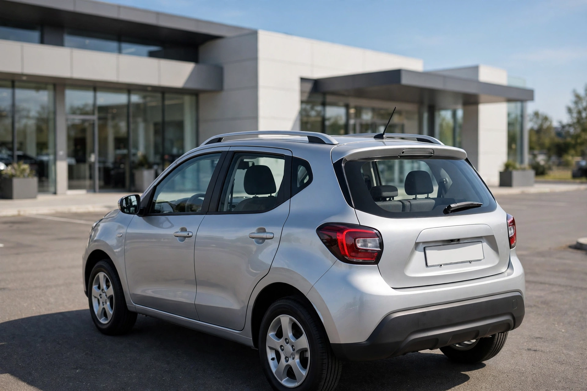 Hyundai Kona recall seatbelt — small SUV shown with a close view of the rear seat area