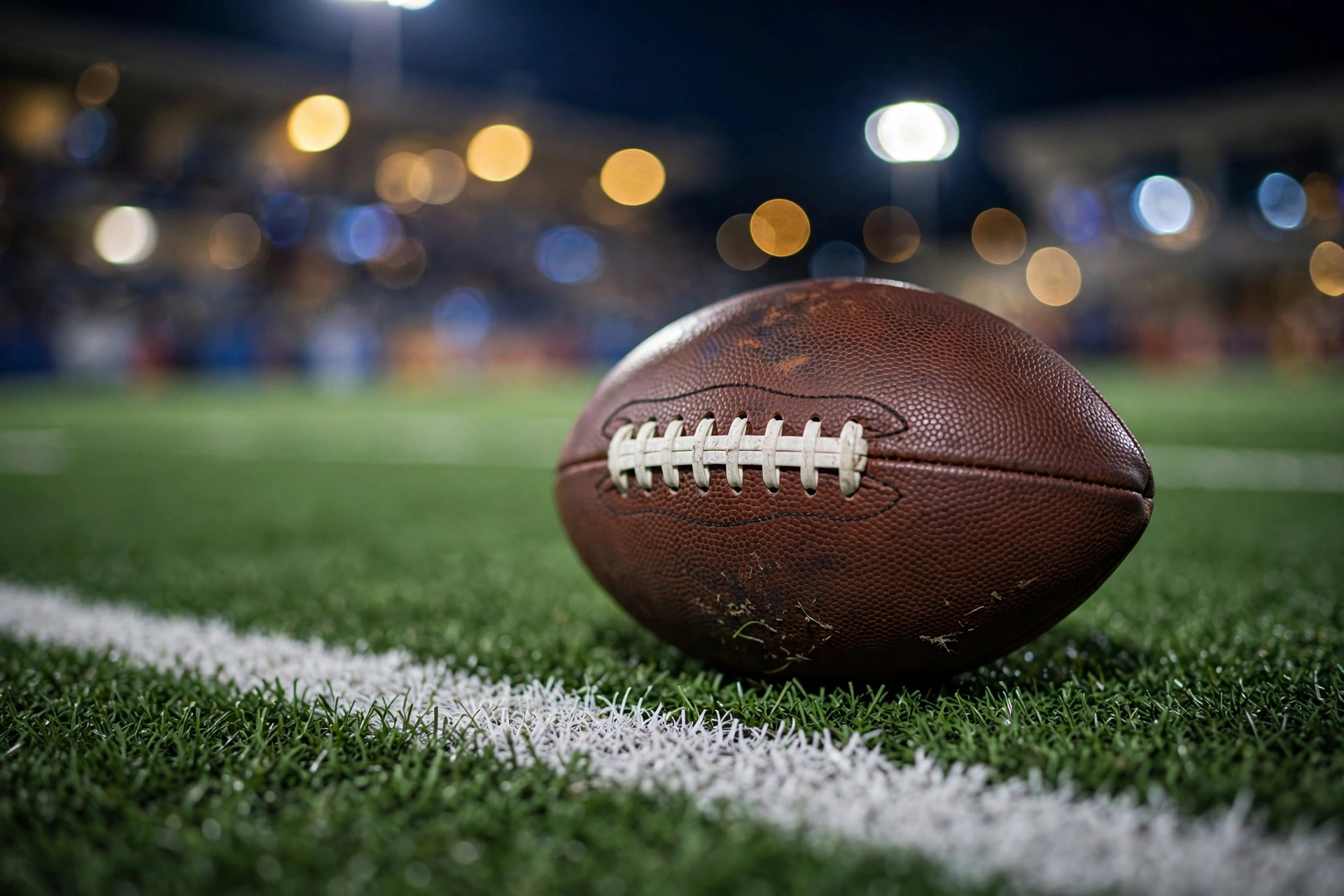 Football on artificial turf at night, report on the Marcel Reed doxxing incident
