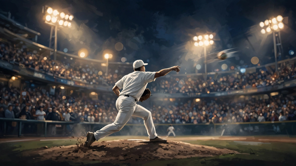 Chicago White Sox pitcher delivering a fastball in the AL wild card series against Houston