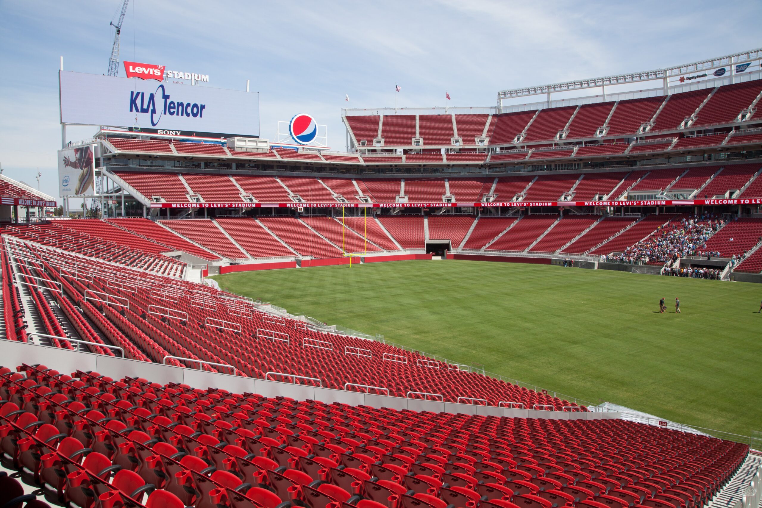 Levi's Stadium, home of the 49ers, as the 49ers injury report Nick Bosa Broncos matchup looms
