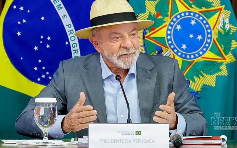 Brazil's President Luiz Inácio Lula da Silva speaking at the presidency, a central figure in the Brazil election 2026 Lula Bolsonaro race