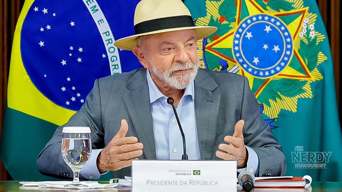 Brazil's President Luiz Inácio Lula da Silva speaking at the presidency, a central figure in the Brazil election 2026 Lula Bolsonaro race