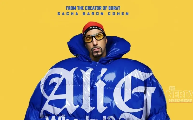 Ali G: Who Iz I? official key art — Sacha Baron Cohen Ali G return in 2026