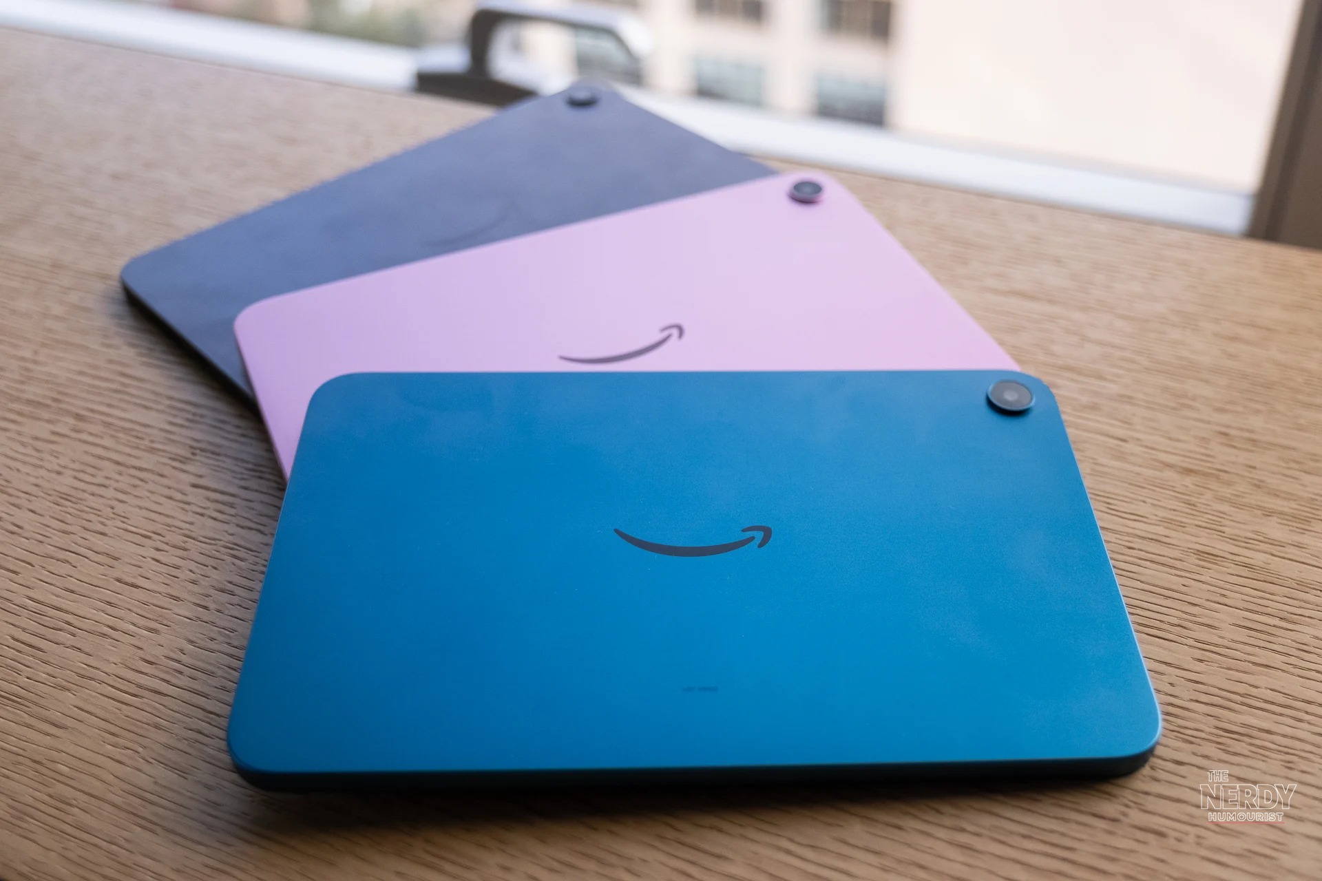 Amazon Alexa Tablet 8 in rosette and teal, the most affordable Android Alexa Tablet