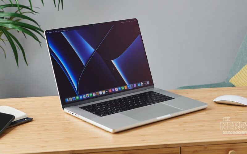 MacBook Pro on a desk running macOS — Apple will tighten Apple macOS Full Disk Access AI agents controls so granting it requires very explicit user action
