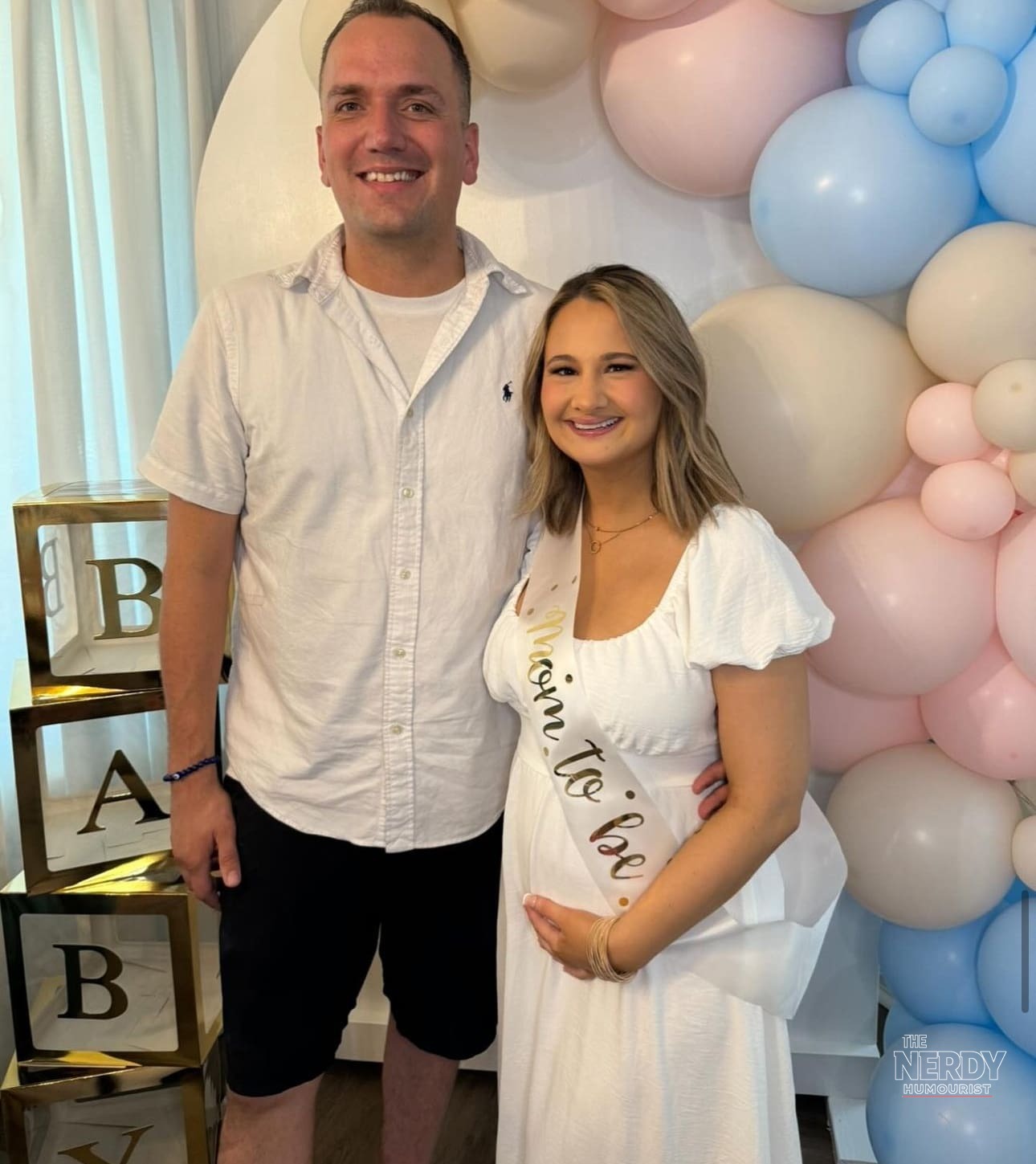 Ken Urker with Gypsy Rose Blanchard at a baby shower — real photo related to coverage of the Ken Urker death