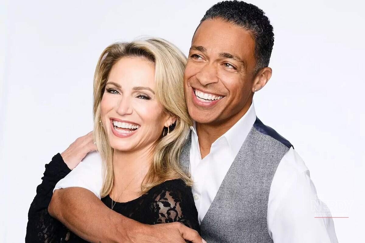 Amy Robach and T.J. Holmes together — Amy Robach TJ Holmes wedding news