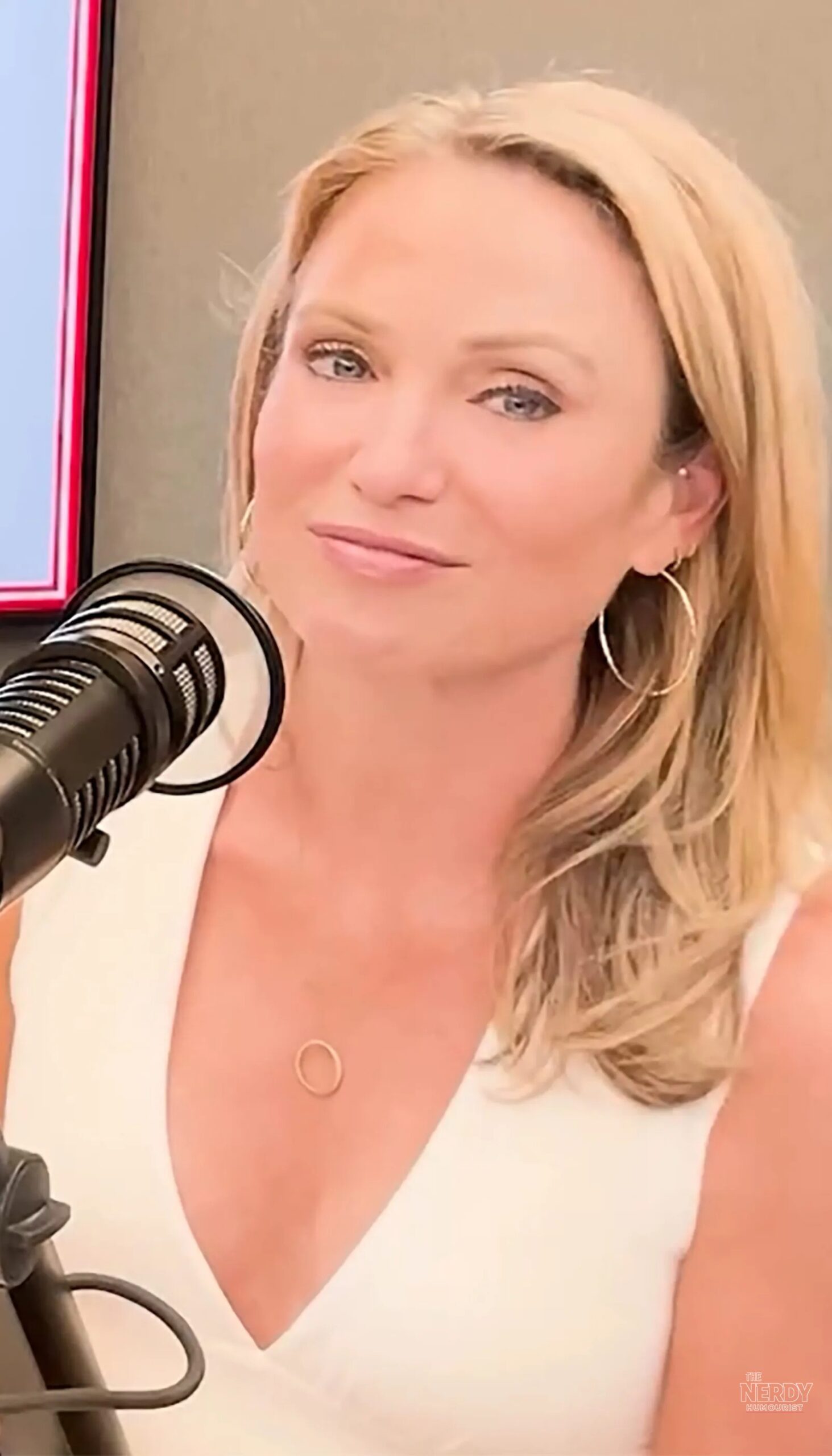 Amy Robach on a podcast appearance — Amy Robach TJ Holmes wedding news