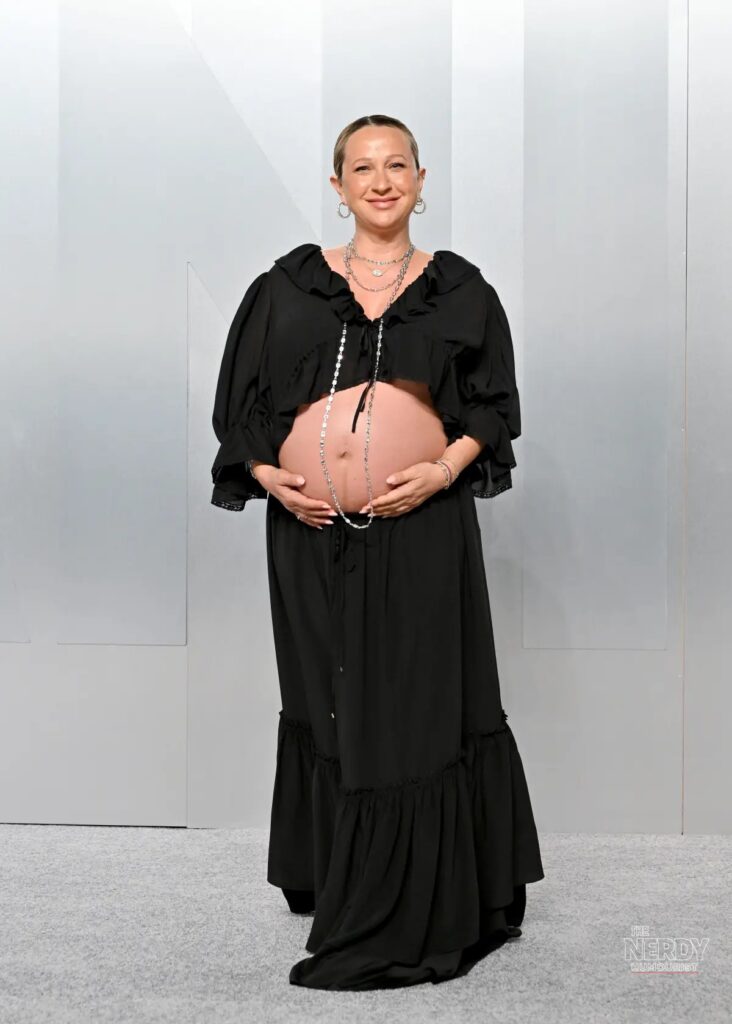 Jennifer Meyer at the 2026 Vanity Fair Oscar Party, months before the Tobey Maguire ex-wife wedding.