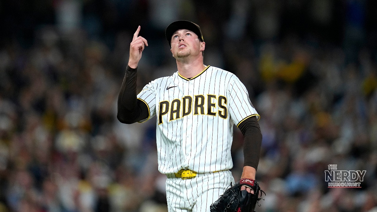 Mason Miller of the Padres after the Brewers Padres NLDS Game 2 walk-off loss