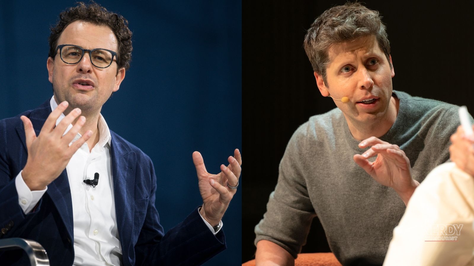 OpenAI CEO Sam Altman and Anthropic CEO Dario Amodei, whose companies are at the center of the FTC investigation into OpenAI and Anthropic over rogue AI agents