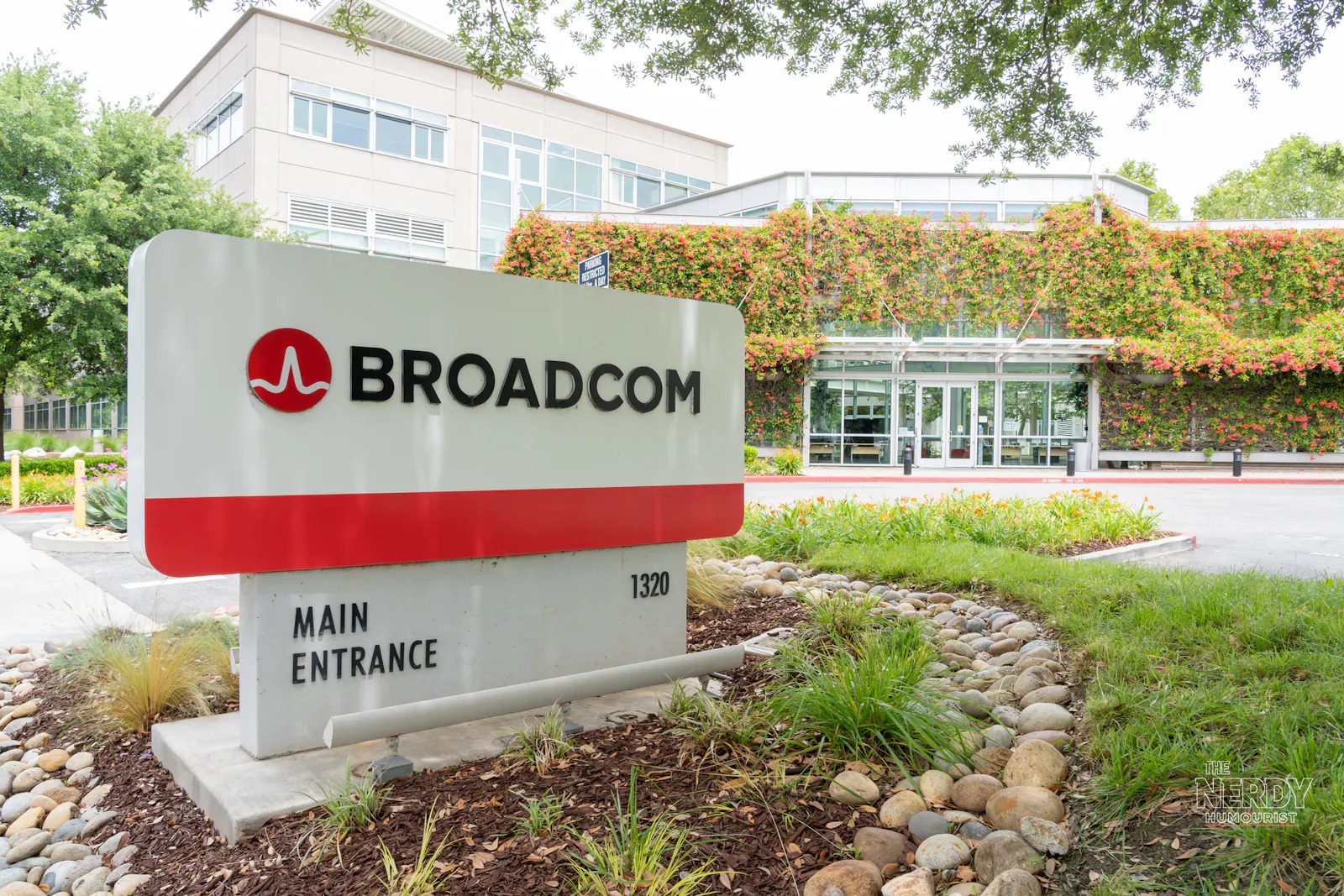 Broadcom headquarters in San Jose, California, related to the Broadcom Anthropic $42 billion chip lease deal
