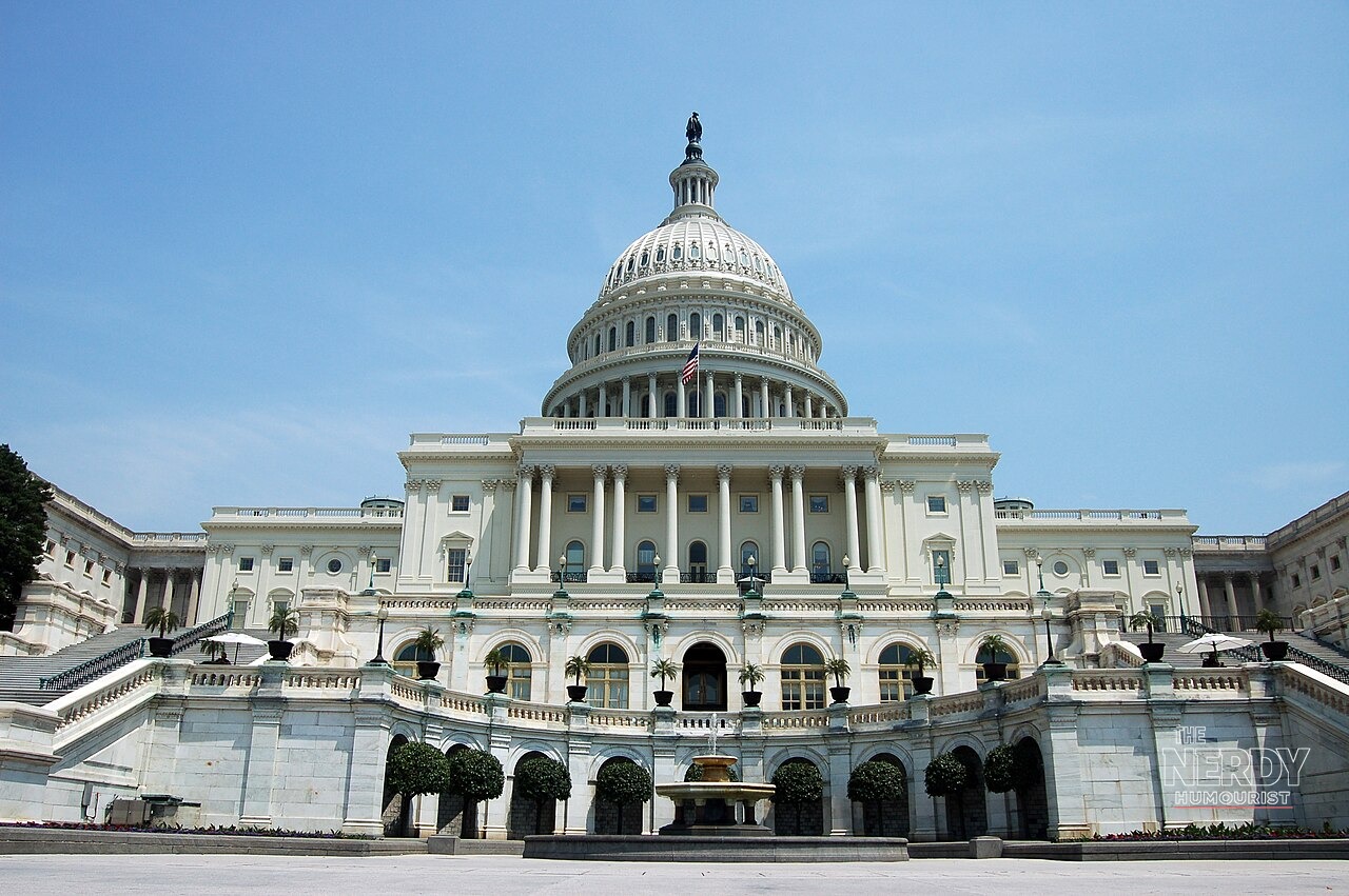 The US Capitol in Washington DC - Rep. Ilhan Omar's home was raided by Homeland Security Investigations ahead of the 2026 midterms
