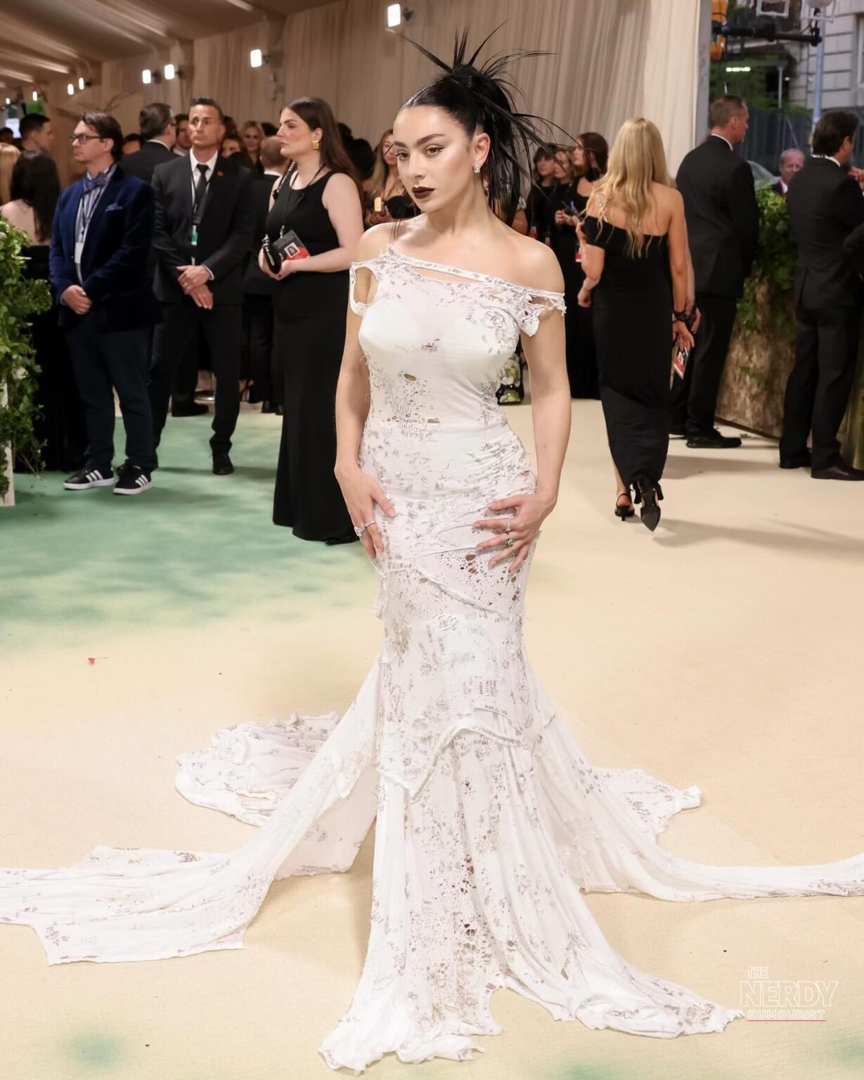 Charli XCX at the InStyle Imagemaker Awards 2026 in a stylist-chosen look (file photo)