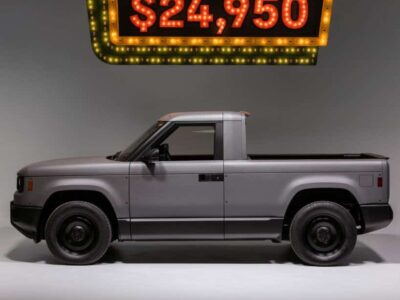 Slate Auto Experience Center debut with the $24,950 electric pickup truck