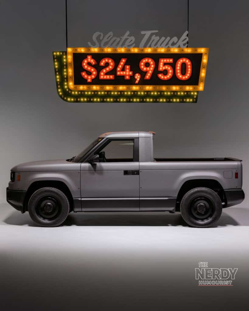 Slate Auto Experience Center debut with the $24,950 electric pickup truck