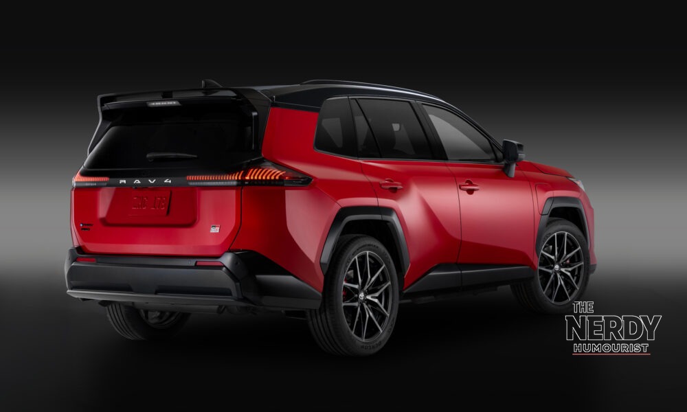 2026 Toyota RAV4 Plug-in Hybrid GR Sport studio side view — Toyota RAV4 plug-in hybrid recall 2026