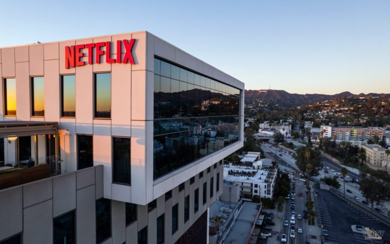Netflix headquarters in Los Angeles as Netflix layoffs are reportedly planned for next week
