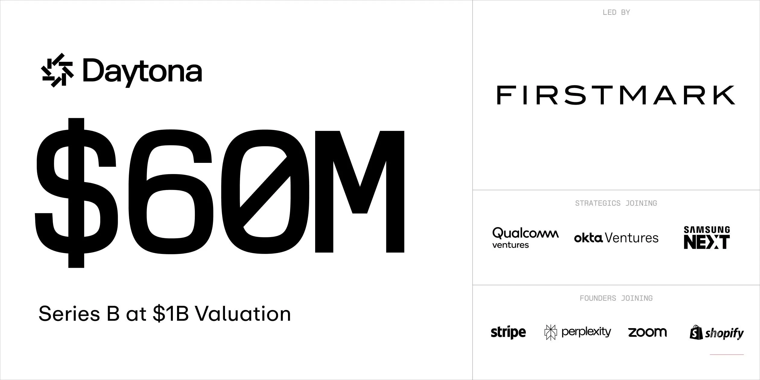 Daytona agent cloud — the $60M Series B at a $1B valuation