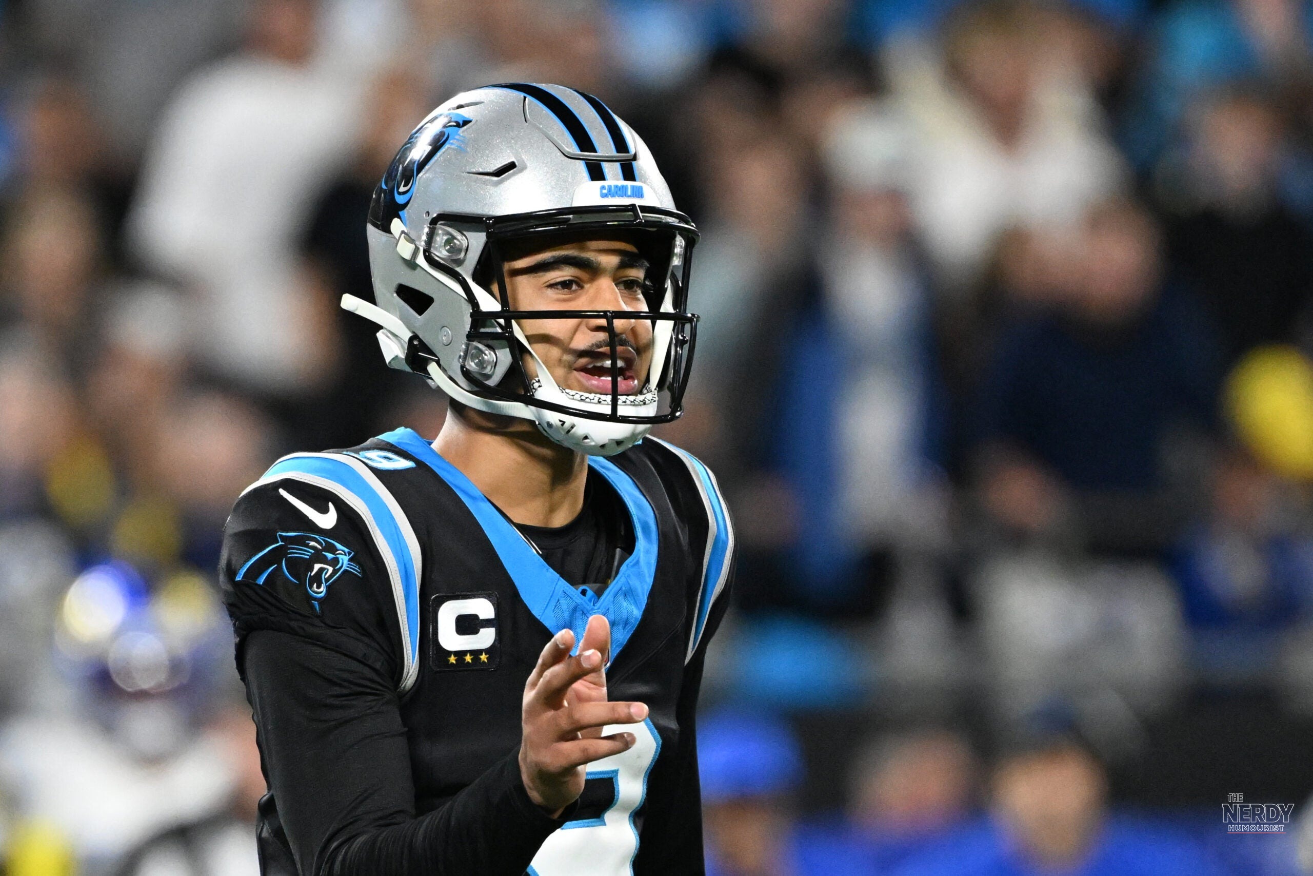 Bryce Young in the NFL Week 6 results matchup between the Panthers and Eagles