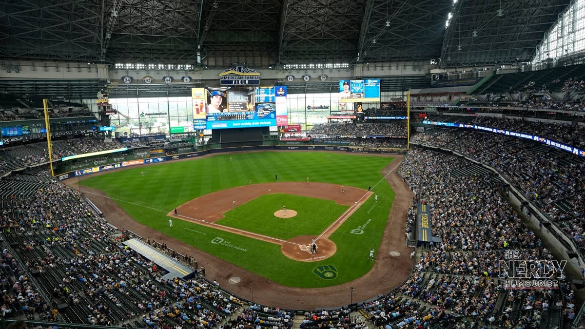 American Family Field in Milwaukee, site of the Dodgers Brewers NLCS Game 1 matchup