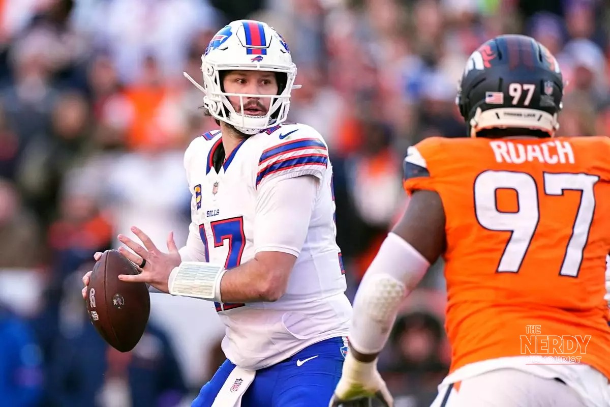 Bills quarterback Josh Allen escapes pressure ahead of the Patriots vs Bills Sunday Night Football showdown