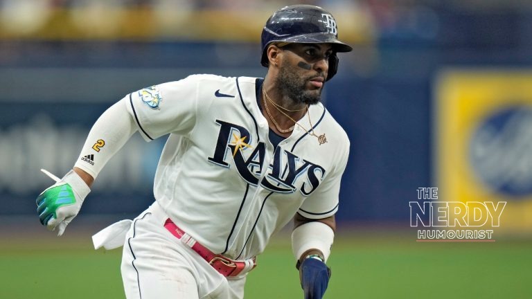 Yandy Diaz, whose ninth-inning home run sealed the ALCS Game 4 result for Tampa Bay (file photo)