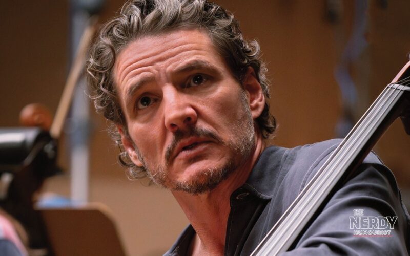 Pedro Pascal plays cellist Alex Serian in the Behemoth Pedro Pascal movie premiering at NYFF