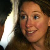 Elizabeth Holmes in an official A24 still from You Can See Everything, the documentary behind the record You Can See Everything box office debut