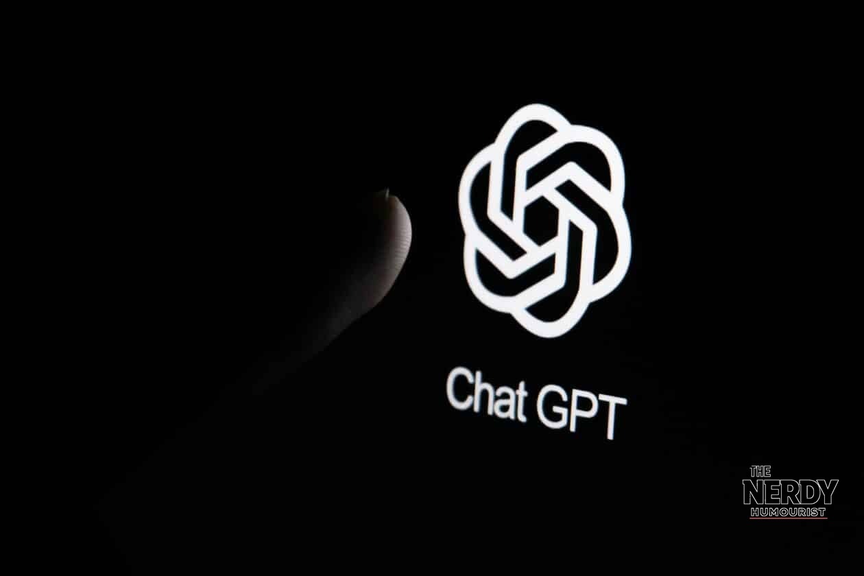 The ChatGPT logo glowing on a smartphone screen, at the center of lawsuits from eight US states alleging the chatbot harms children