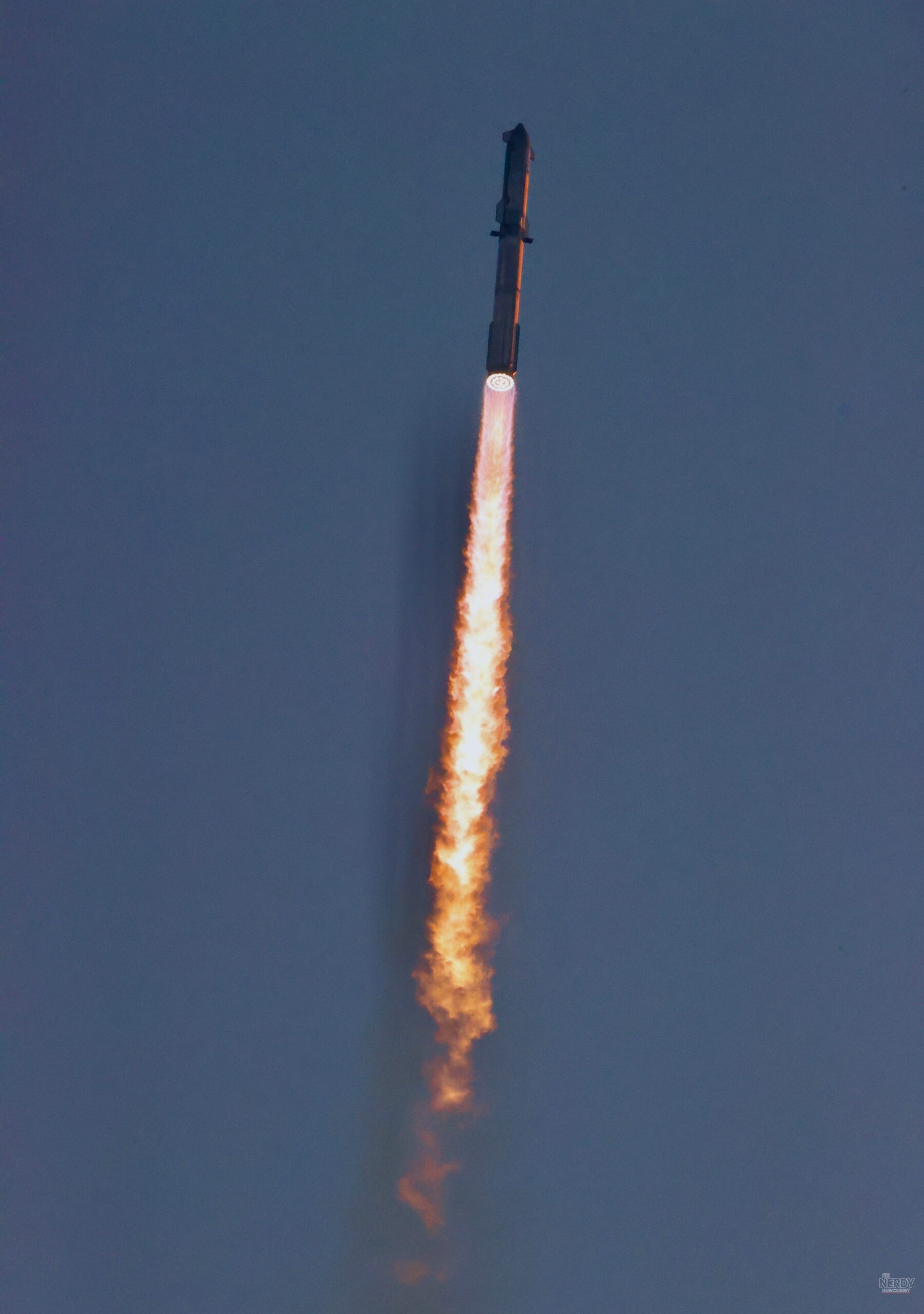 SpaceX Starship rocket launching, a key driver of Elon Musk's trillionaire net worth