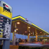Eni branding — the Eni Q3 2026 earnings beat lifted its 2026 buyback to €3.8 billion