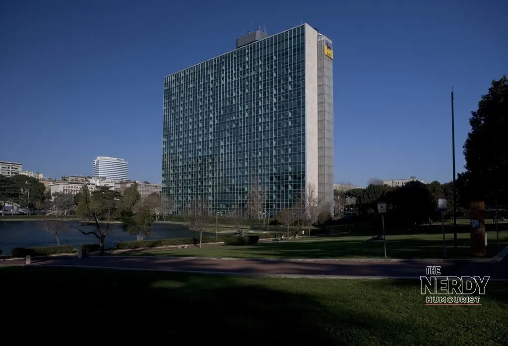 Eni headquarters in Rome — Eni Q3 2026 earnings took total 2026 shareholder distributions to €8.2 billion