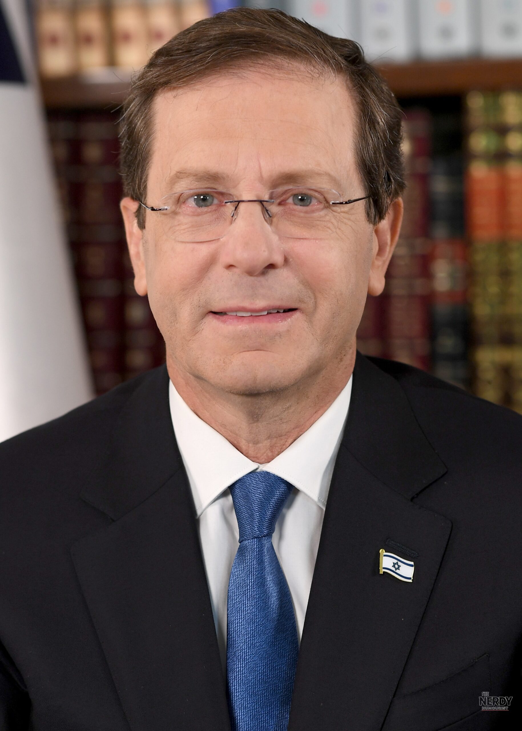 Israeli President Isaac Herzog, who announced Capt. Smit Machchhar will receive Israel's Presidential Award for Civilian Heroism