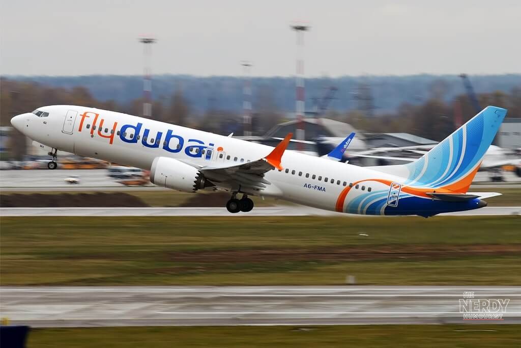 Flydubai Boeing 737 MAX 8 taking off — Capt Smit Machchhar skull fracture surgery story