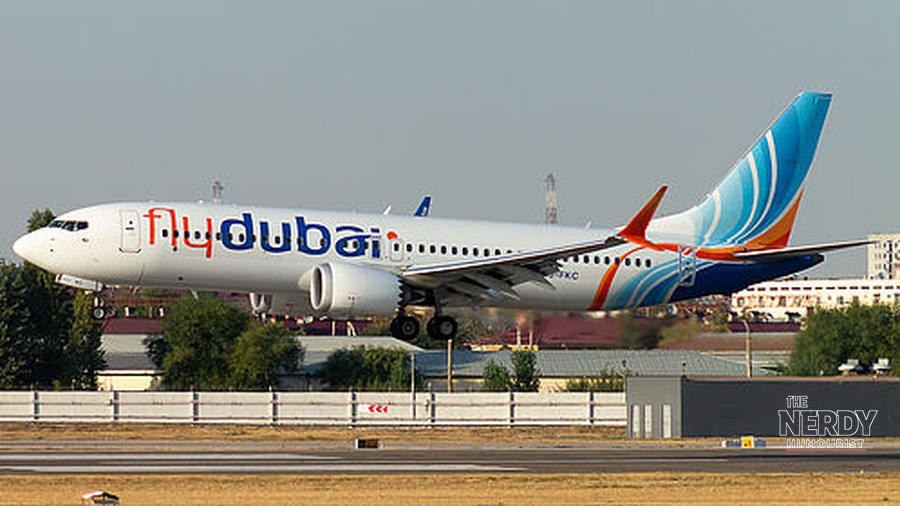Flydubai Boeing 737-800 on approach — Smit Machchhar skull fracture FZ1073