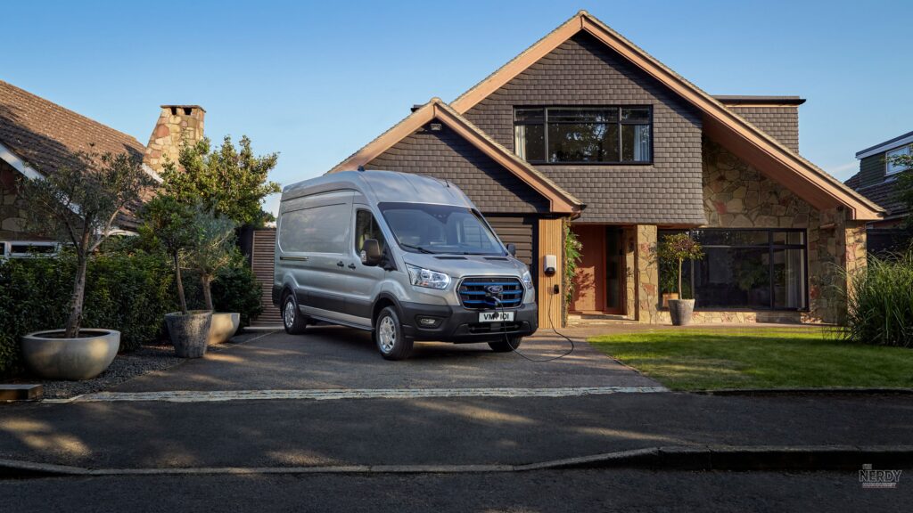 Ford E-Transit van — Ford EV sales Q3 2026 saw E-Transit drop 57% to 184 units