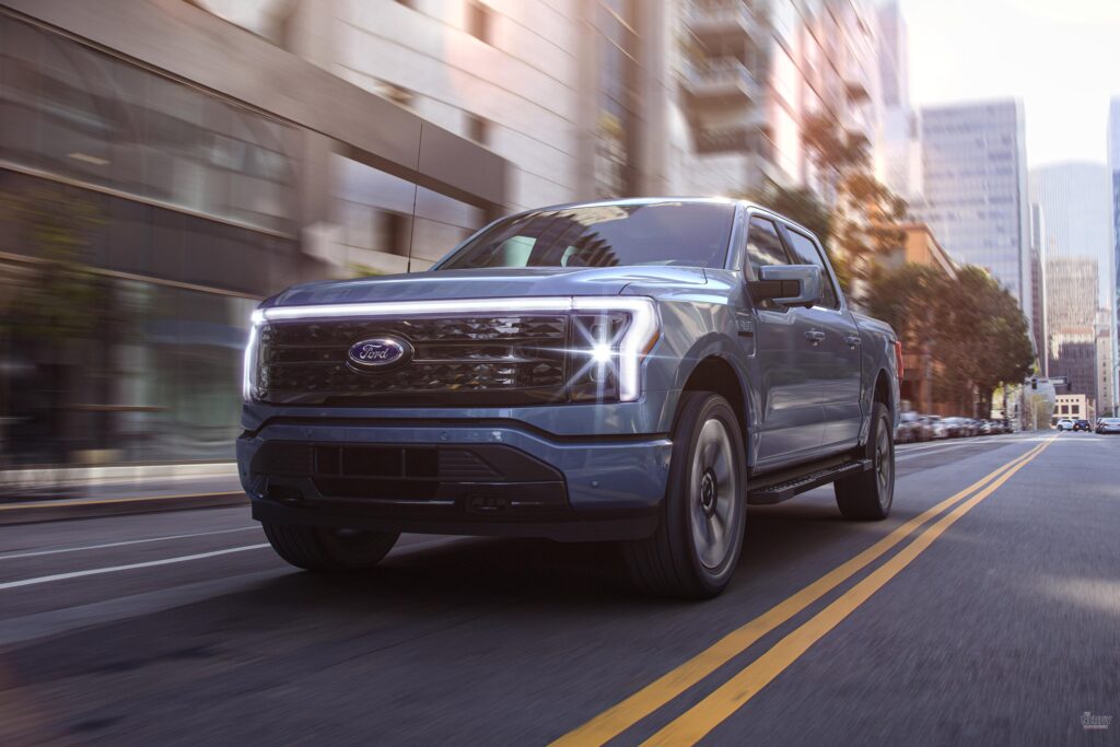 Ford F-150 Lightning in Ford EV sales Q3 2026 lineup that collapsed 97% to 289 units