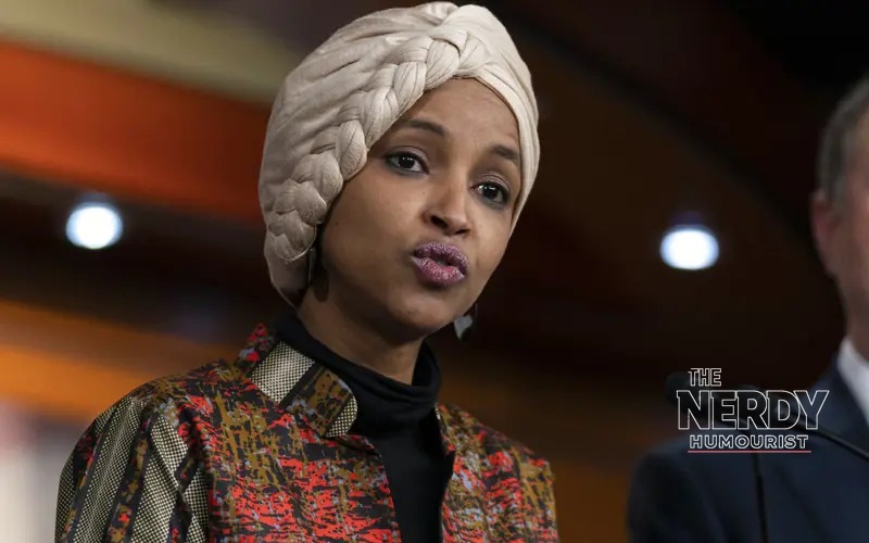 Rep. Ilhan Omar speaking at a news conference as the Ilhan Omar criminal investigation expands with grand jury subpoenas