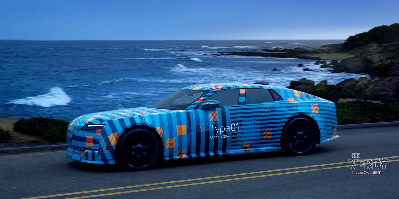 Jaguar Type 01 electric GT prototype in camouflage ahead of the production reveal