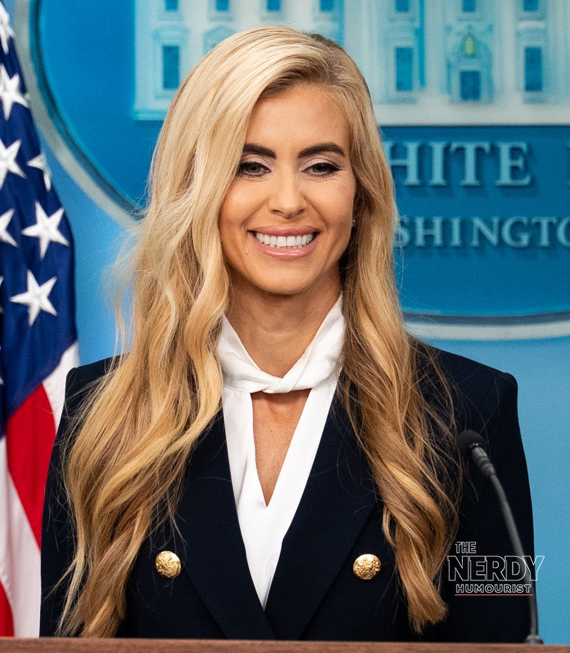 White House Press Secretary Katie Zacharia, who was fired after five days, at the podium during her first briefing on Oct. 13, 2026