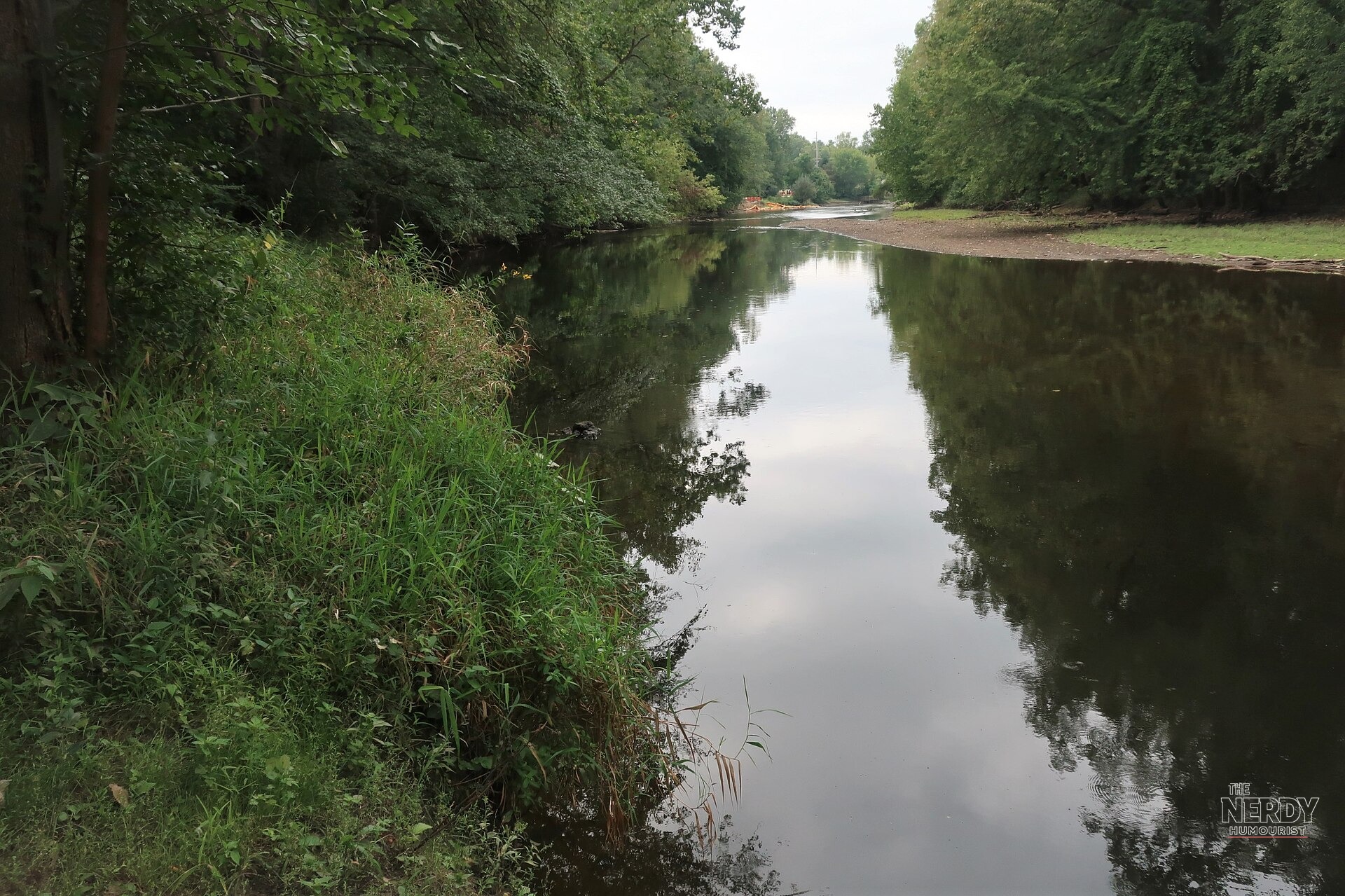 The Lansing River Trail in Michigan, where fears of a Lansing serial killer are rising after five homeless men were found dead