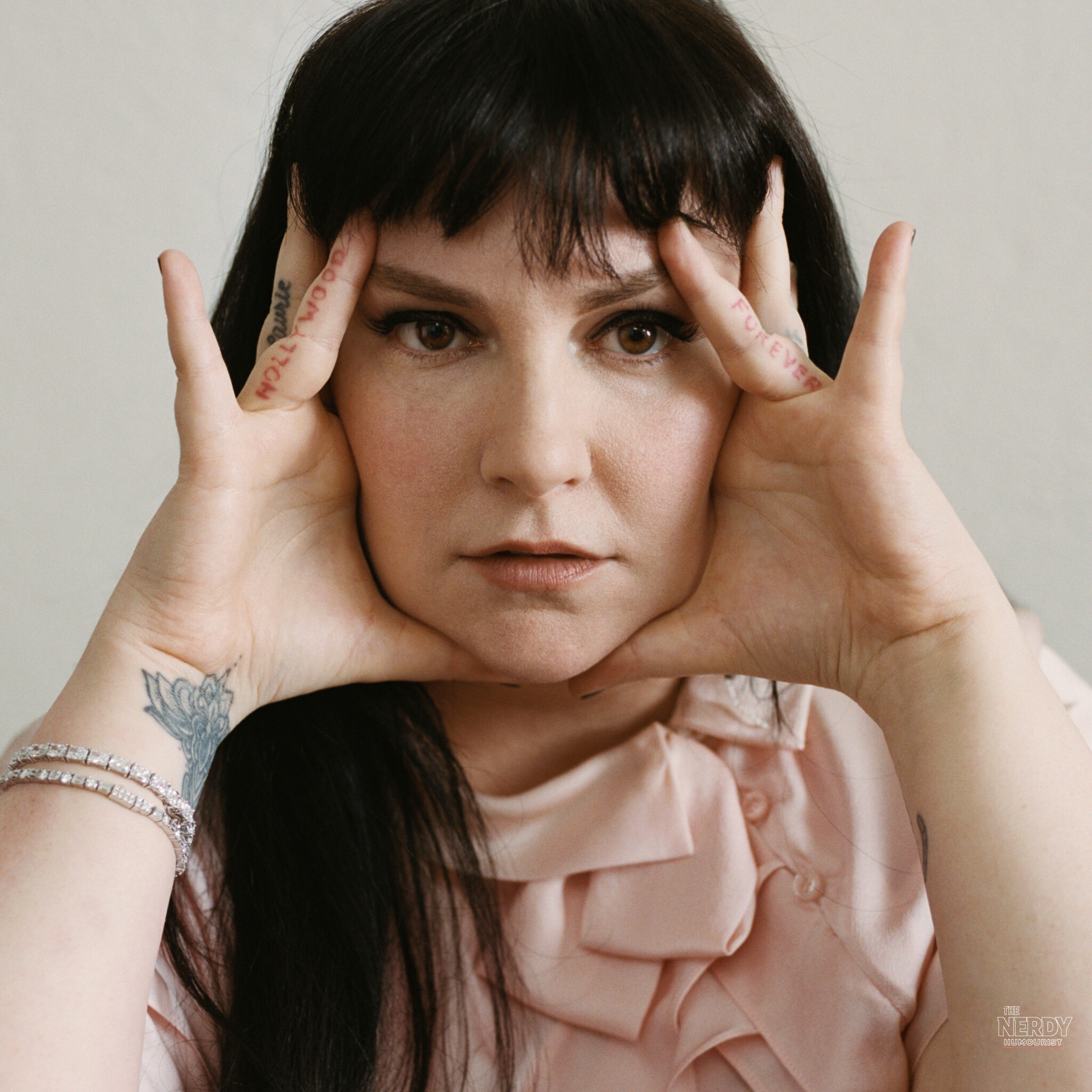 Lena Dunham portrait — creator and star of HBO's Girls reboot, photographed during her 2026 Famesick publicity
