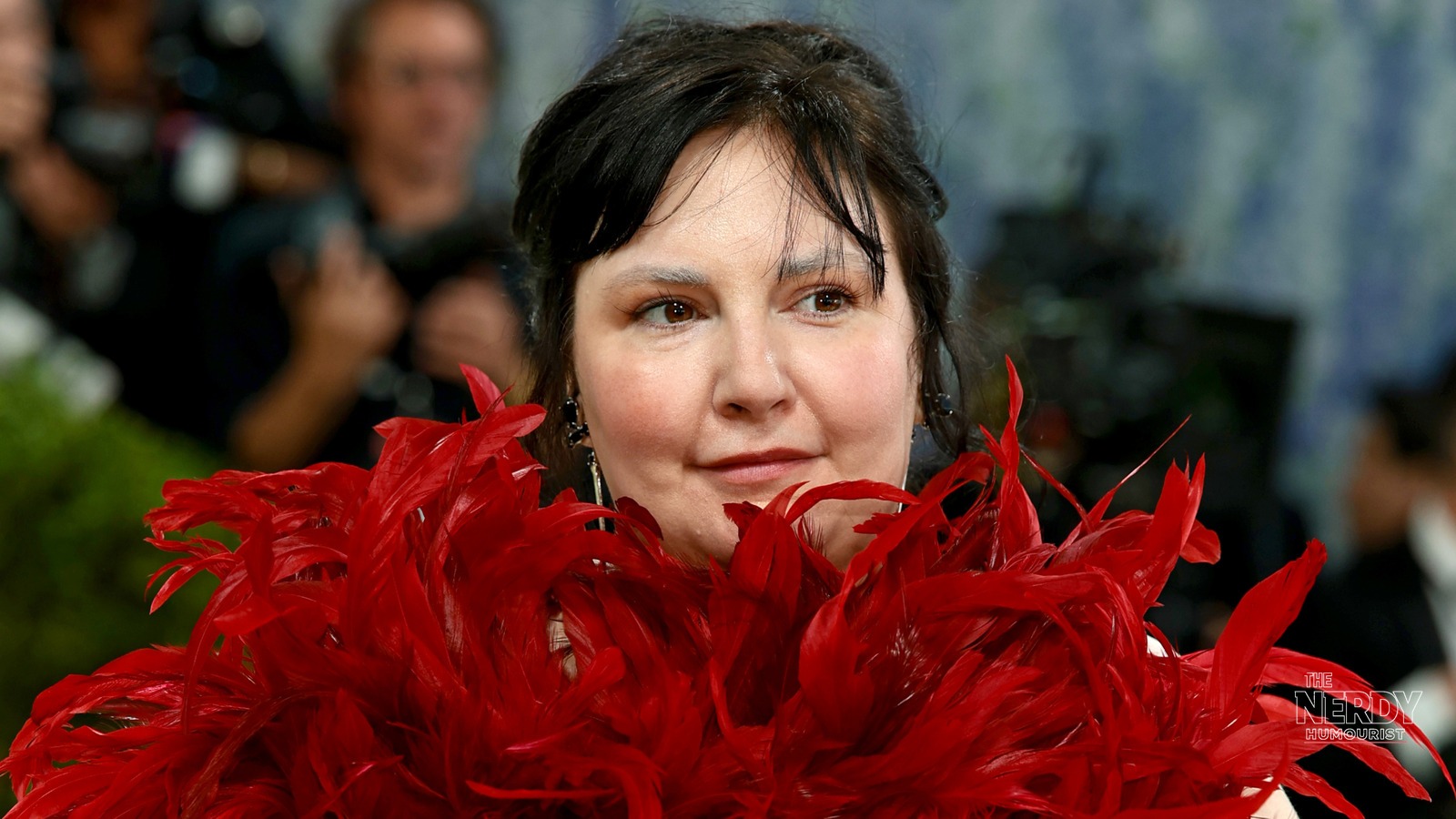 Lena Dunham at the 2026 Met Gala — the Girls reboot was announced months after her memoir Famesick was released
