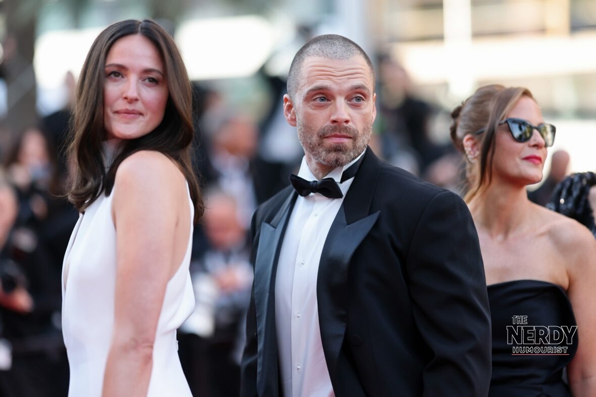 Sebastian Stan and Renate Reinsve at the Fjord movie premiere ahead of its October 9 release