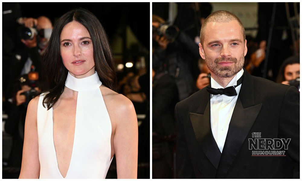 Sebastian Stan and Renate Reinsve, stars of the Palme d'Or-winning Fjord movie opening October 9