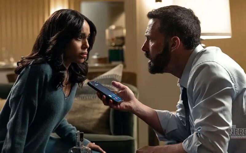 Kerry Washington and Ben Affleck in Animals, the new Netflix movie streaming October 9