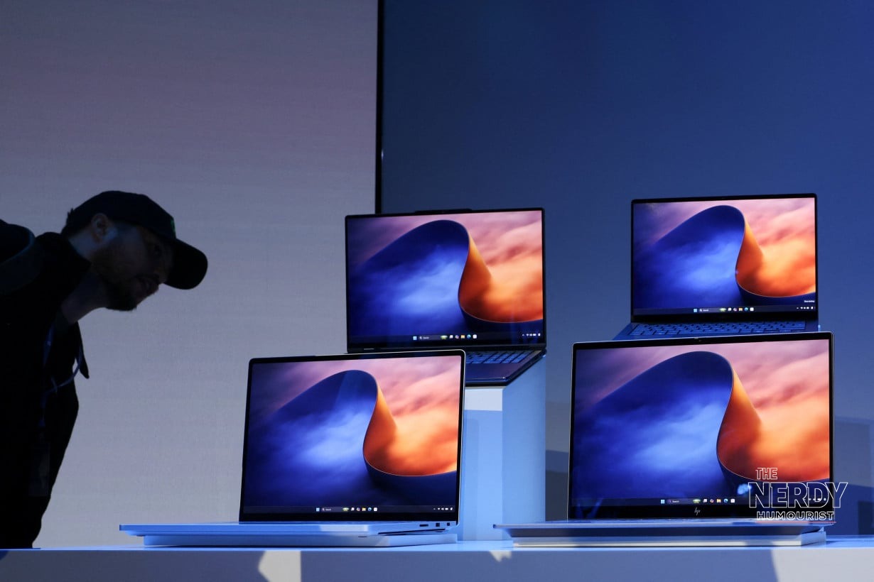 Partner RTX Spark laptops from Dell, HP, MSI and Asus shown alongside the Surface Laptop Ultra